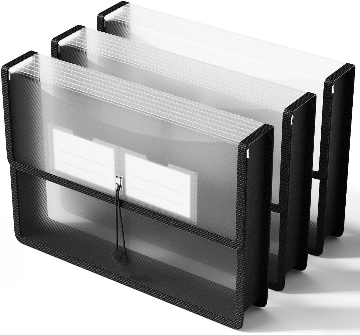 Home Office Tax - Plastic Expanding File Folders, Transparent Envelopes