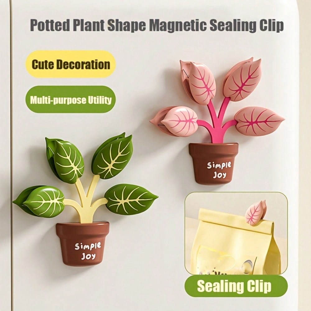 Home Office Bagas - 1pc Moisture-Proof & Freshness-Preserving Bag Clip,