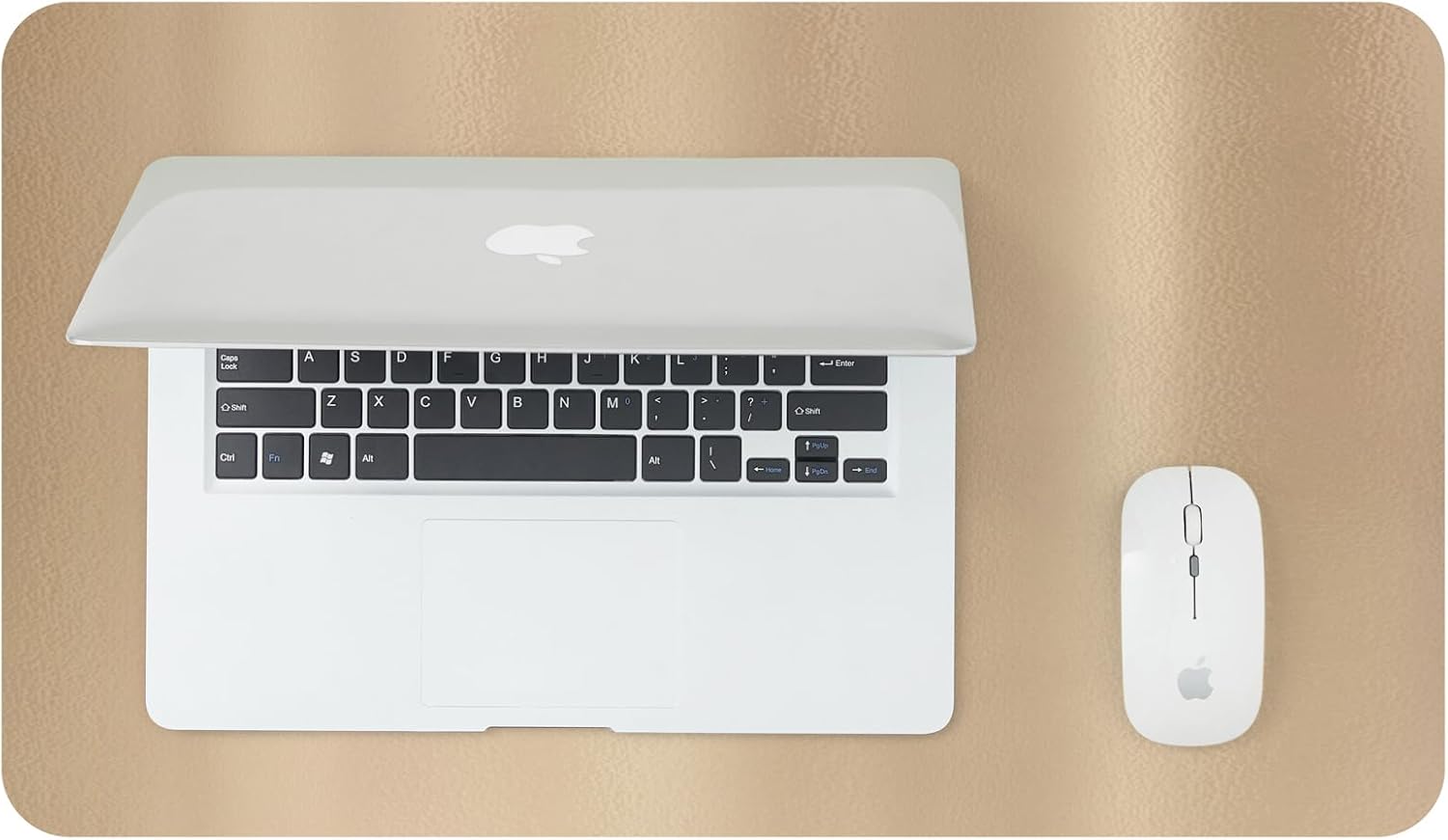 Desk Mat Leather - PU Leather Desk Mat Non-Slip for