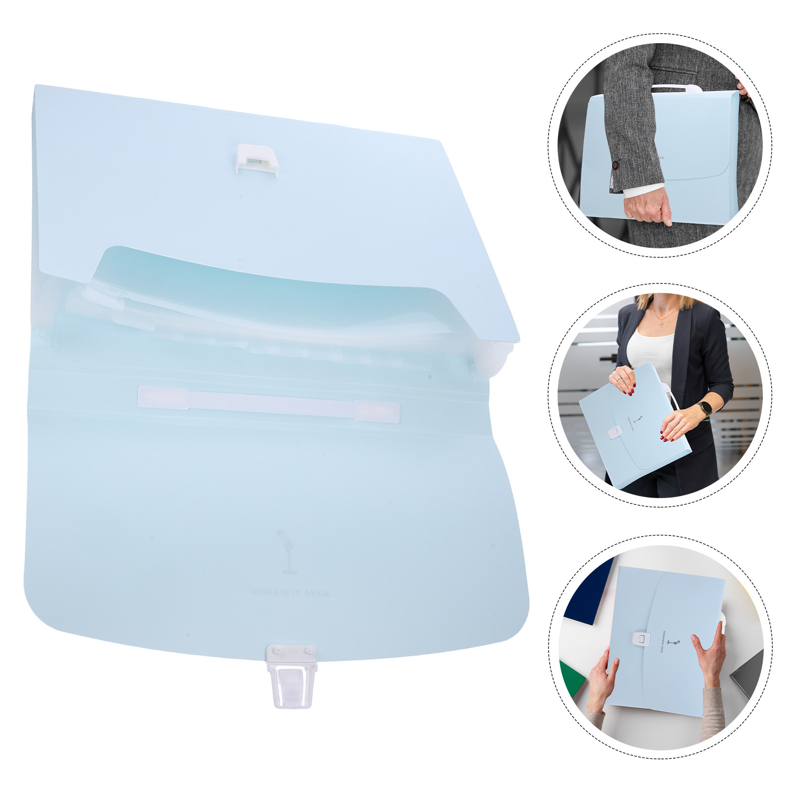 Home Office Tax - Handheld Accordion File Organizer Portable Plastic