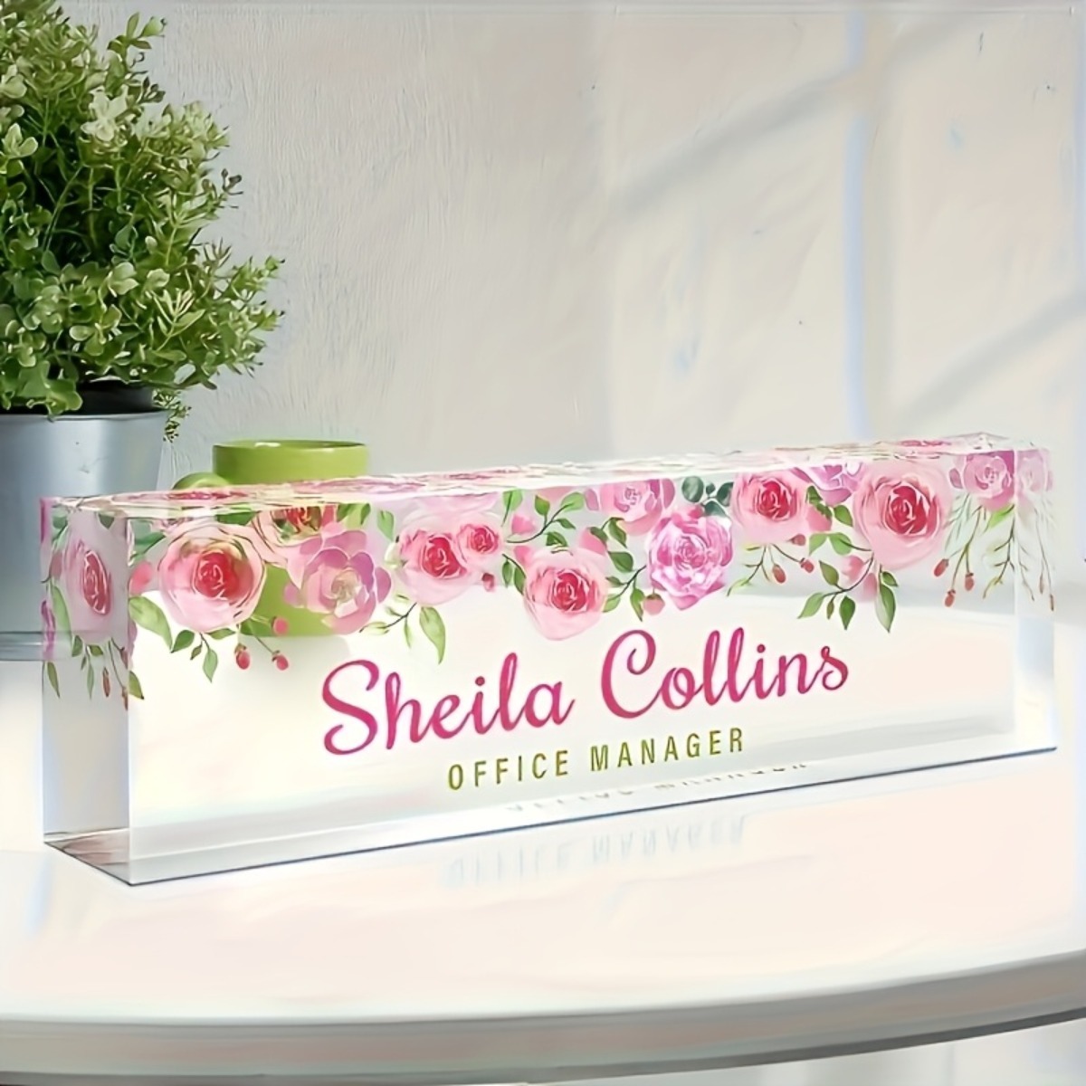 [2D Flat] Minimalist Floral Ac - Home Office Minimalist ulasan dan harga