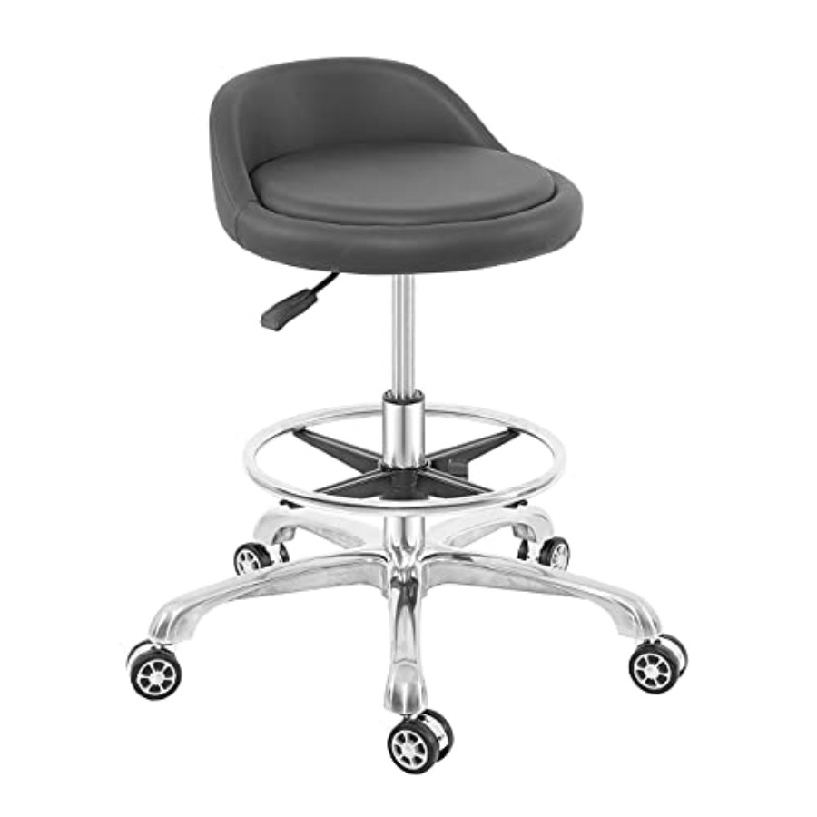 Rolling Stool Adjustable Draft - Home Office Chair ulasan dan harga