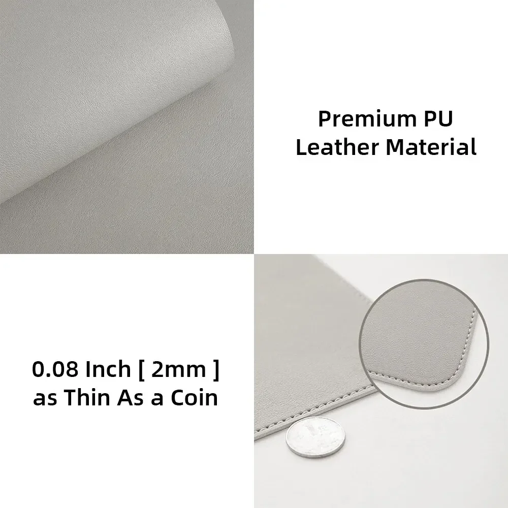 1 Pcs Large Size 60*30mm Offic - Desk Mat Leather ulasan dan harga