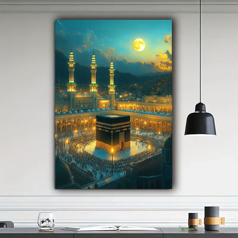 Frameless Canvas Painting: Isl - Home Office With View ulasan dan harga