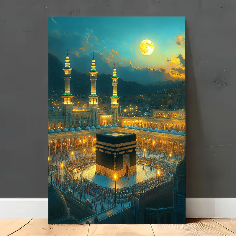 Frameless Canvas Painting: Isl - Home Office With View ulasan dan harga