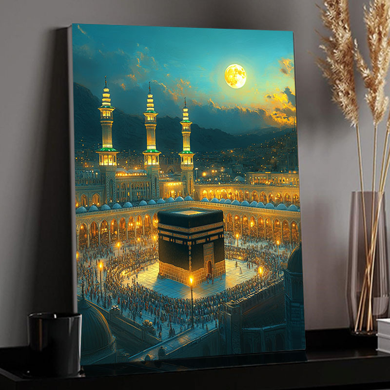 Frameless Canvas Painting: Isl - Home Office With View ulasan dan harga