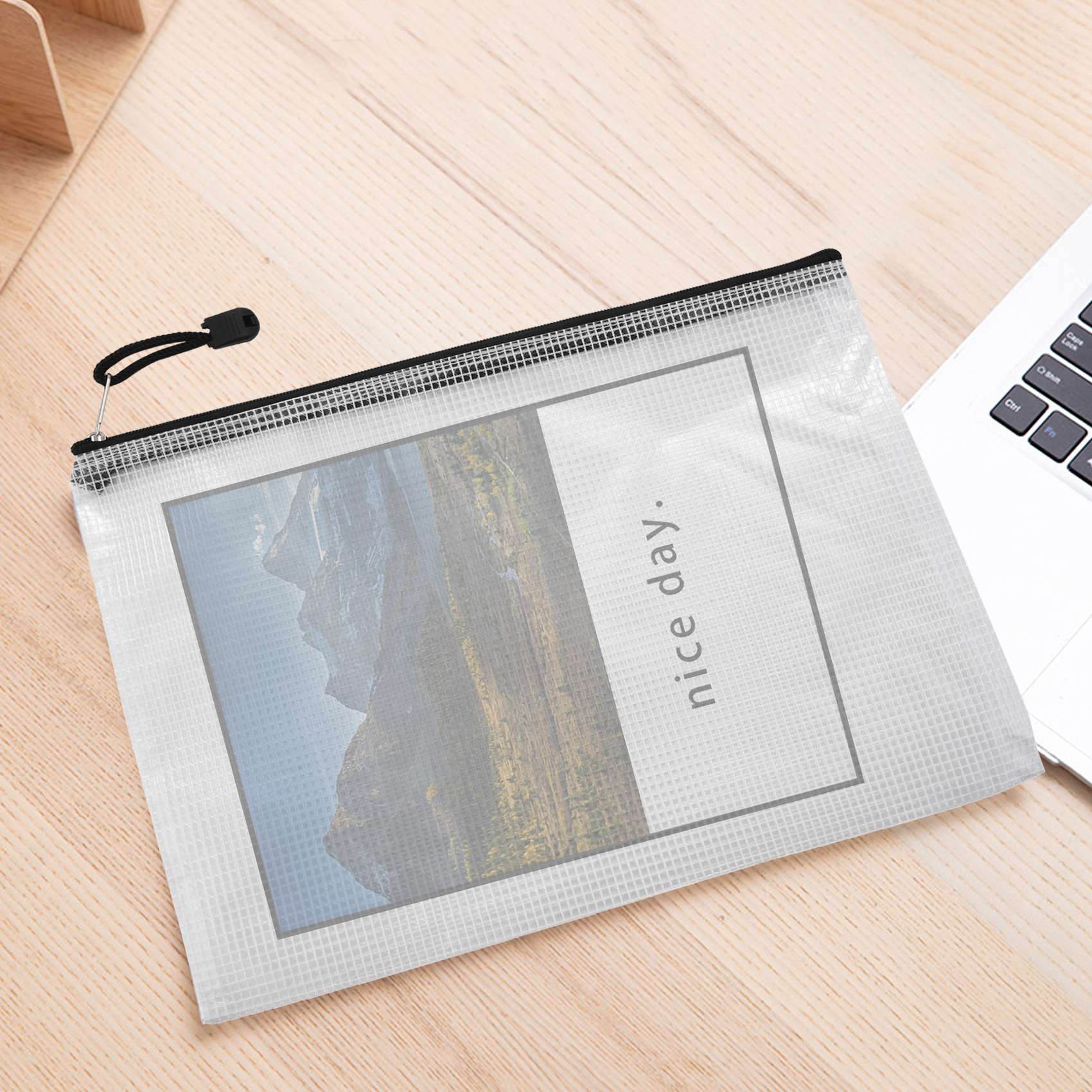 20Pcs B5 Zipper Document Pouch - Home Office Bagas ulasan dan harga