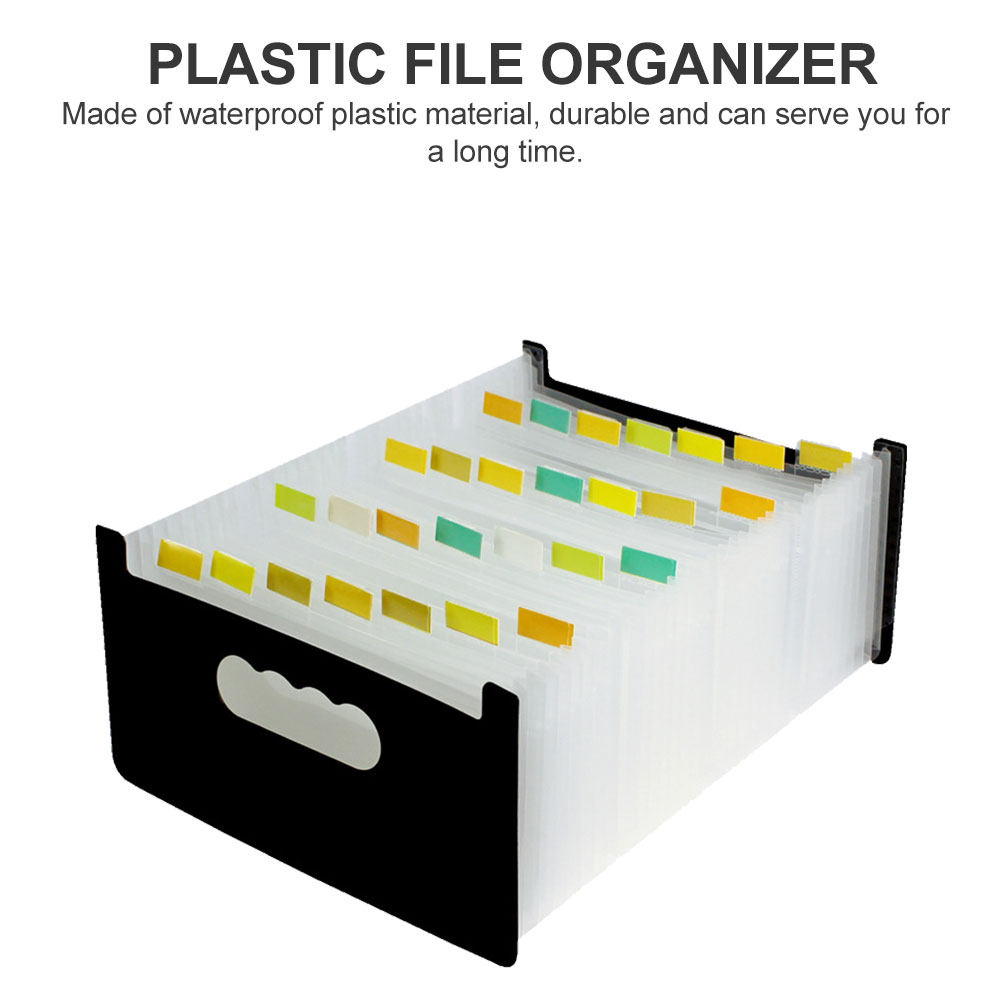 A6 Mini Accordion File Folder  - Home Office Tax ulasan dan harga
