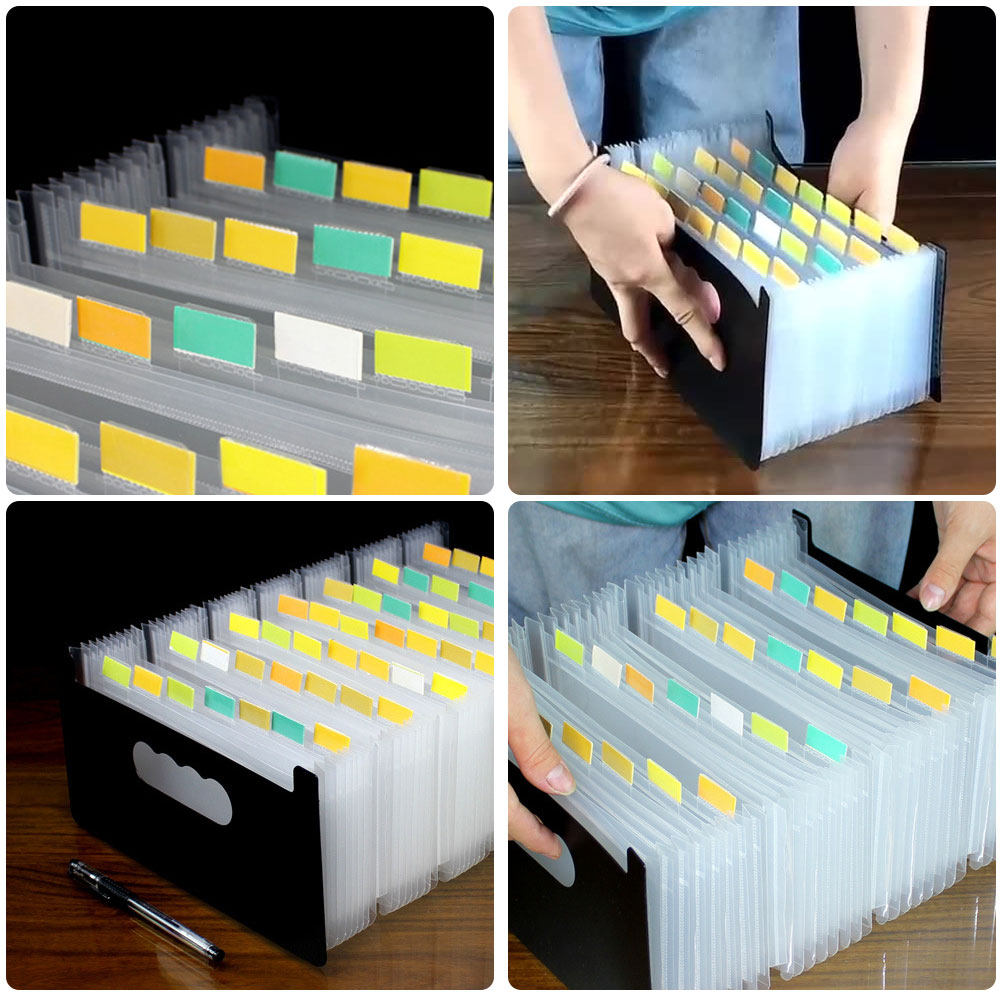 A6 Mini Accordion File Folder  - Home Office Tax ulasan dan harga