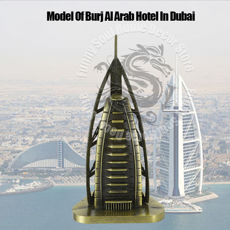 Metal Burj Al Arab Dubai Luxur - Home Office Dubai ulasan dan harga