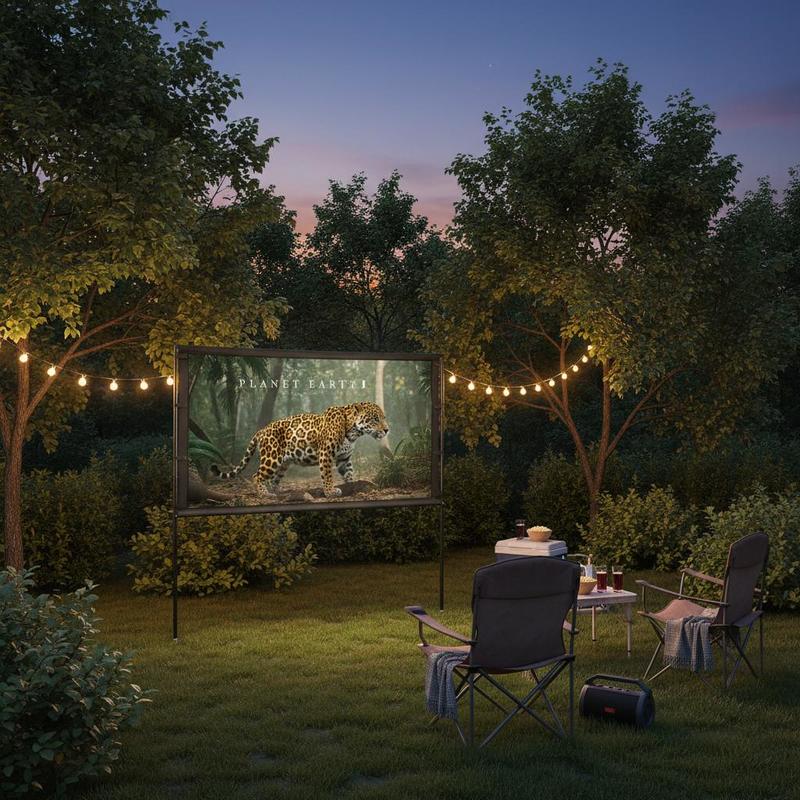 Portable Movie Display 80 Inch - Home Office With View ulasan dan harga