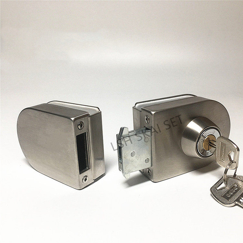 Non-drilled Glass Door Lock Th - Home Office Immigration ulasan dan harga