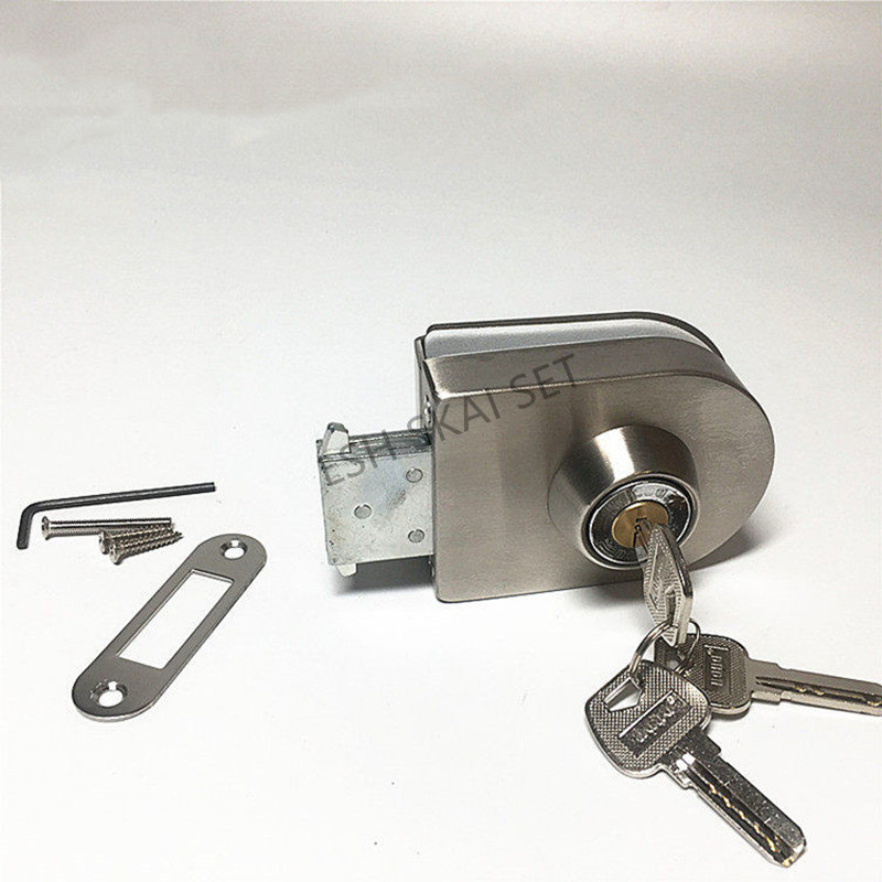 Non-drilled Glass Door Lock Th - Home Office Immigration ulasan dan harga