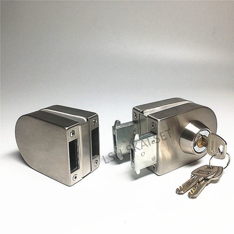 Non-drilled Glass Door Lock Th - Home Office Immigration ulasan dan harga