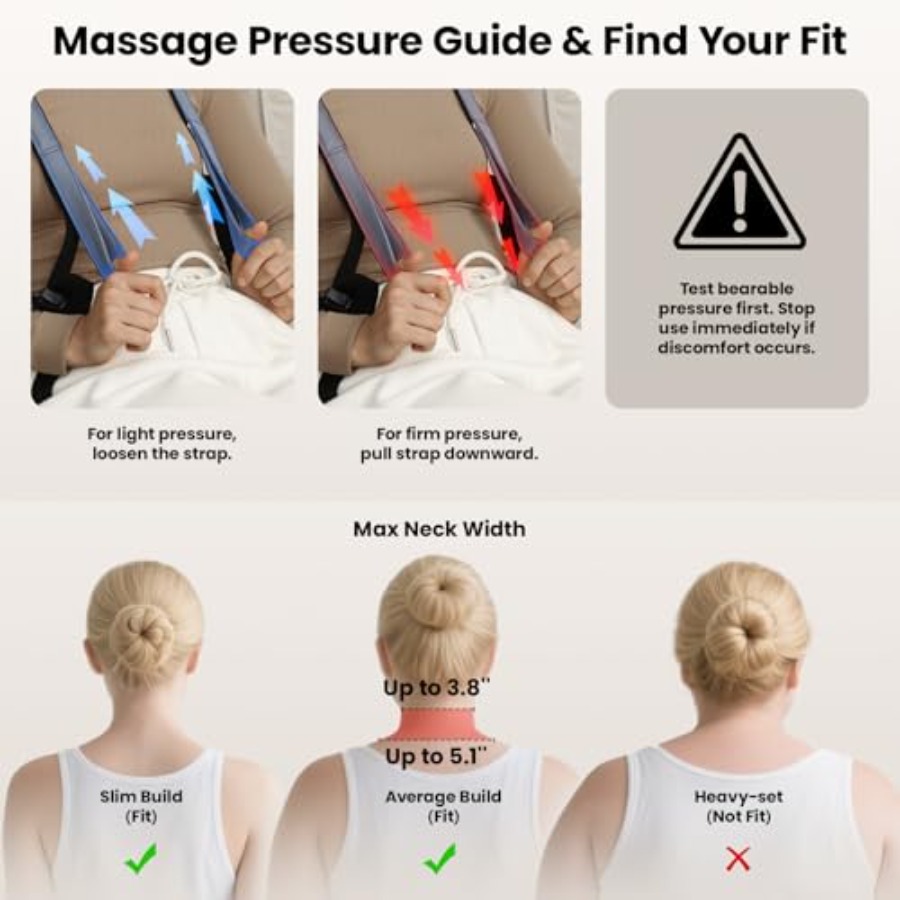 Cordless Shiatsu Neck Massager - Home Office Alternative ulasan dan harga