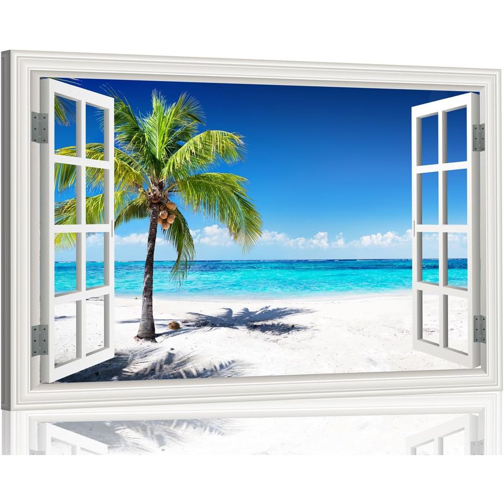Beach Picture for Living Room  - Home Office With View ulasan dan harga
