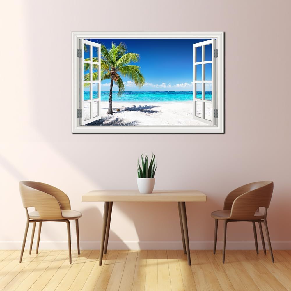 Beach Picture for Living Room  - Home Office With View ulasan dan harga