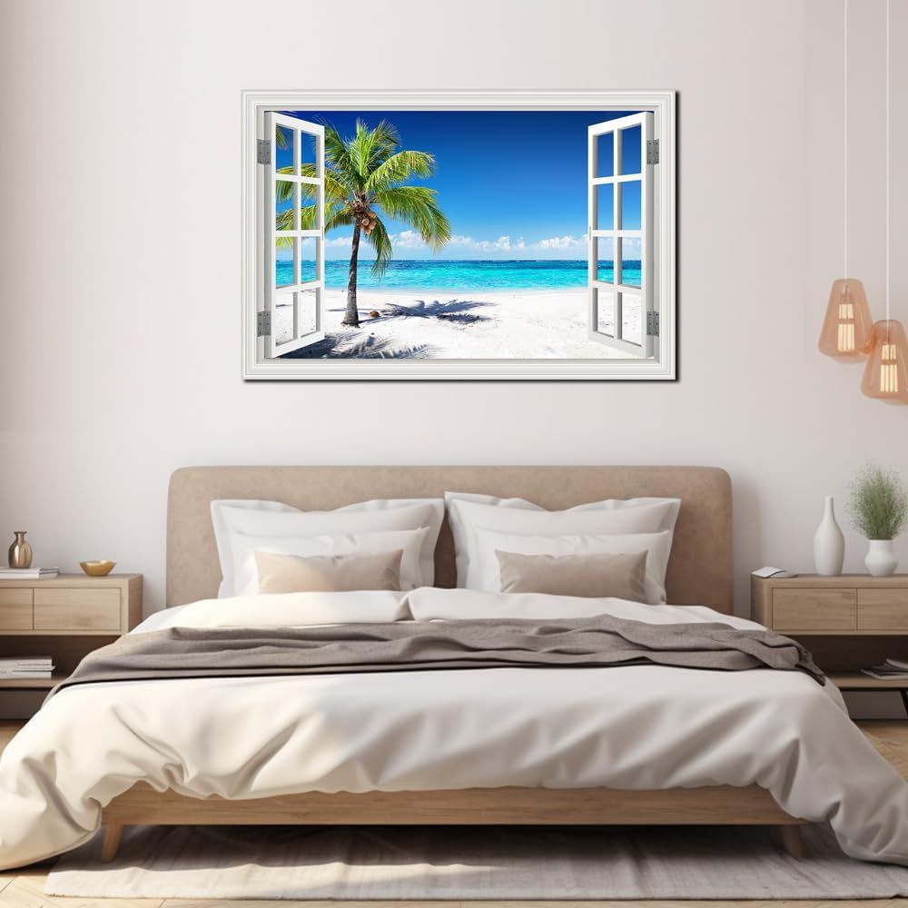 Beach Picture for Living Room  - Home Office With View ulasan dan harga
