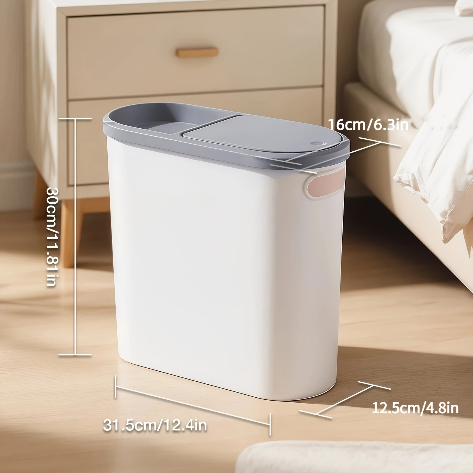 2/1 bathroom trash cans, compa - Home Office Bagas ulasan dan harga