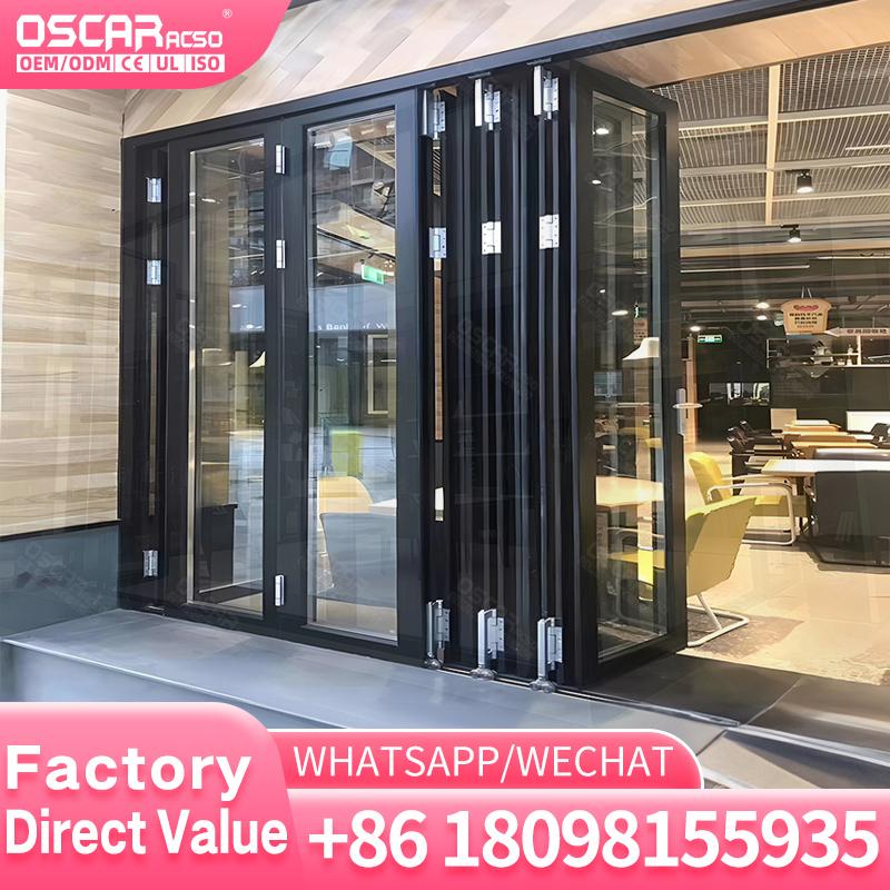Modern Aluminum Folding Door S - Home Office Border Force ulasan dan harga