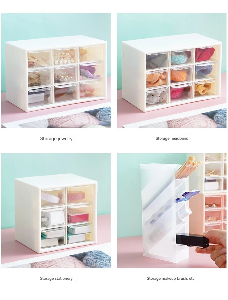 Simple High-Color Desktop Orga - Home Office Desk With Drawers ulasan dan harga