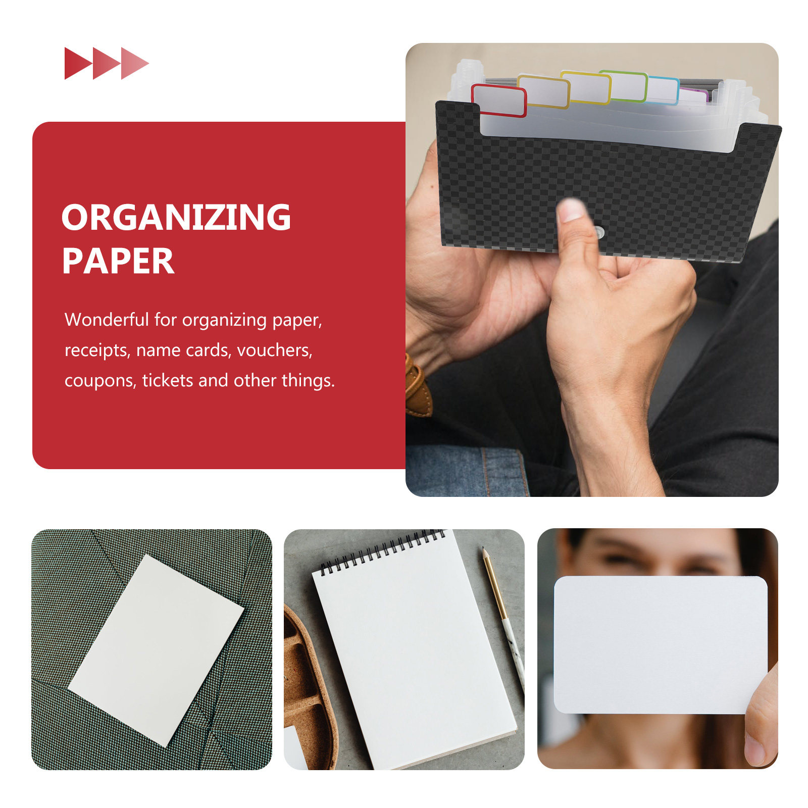 2Pcs Portable A6 Document Fold - Home Office Tax ulasan dan harga