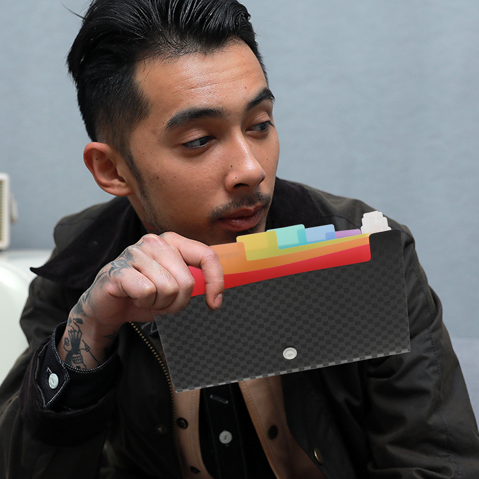 2Pcs Portable A6 Document Fold - Home Office Tax ulasan dan harga