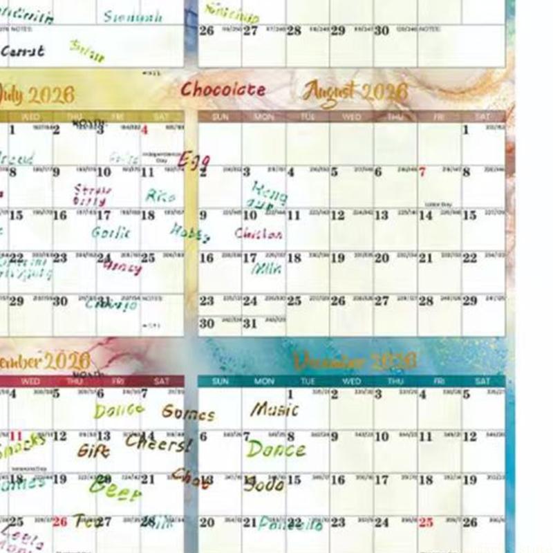 2026 Double Sided Erasable Cal - Home Office With View ulasan dan harga