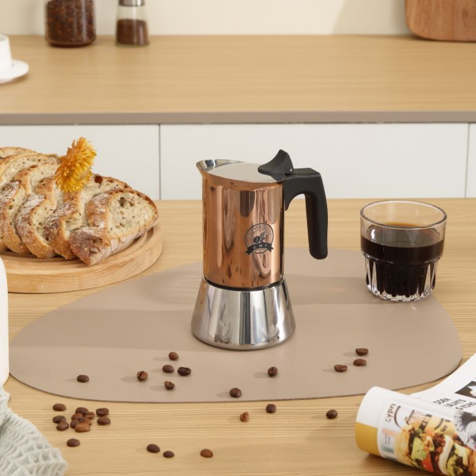 4/6 Stainless Steel Gold-Plate - Home Office Moka ulasan dan harga