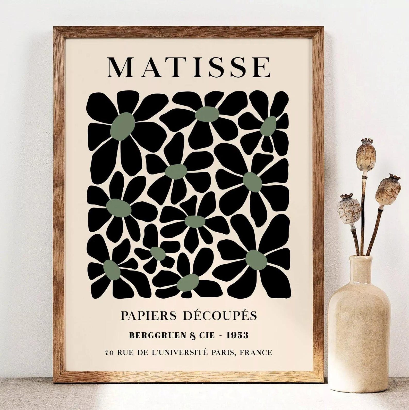 3pcs/set Retro Matisse Canvas  - Home Office Minimalist ulasan dan harga