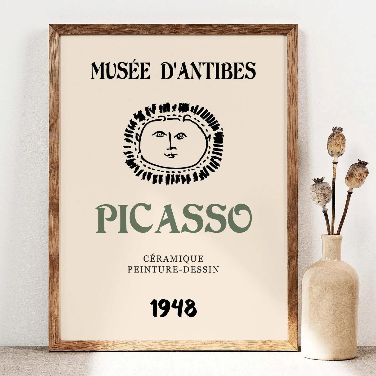 3pcs/set Retro Matisse Canvas  - Home Office Minimalist ulasan dan harga