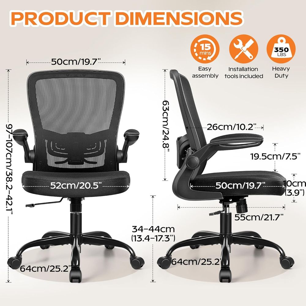 Mesh Desk Chair 2026 - Ergonom - Home Office Chair ulasan dan harga