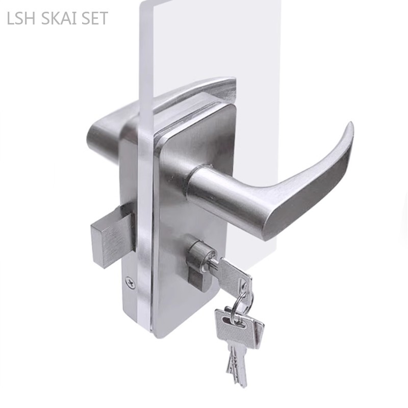 Double-sided Handle Glass Door - Home Office Immigration ulasan dan harga