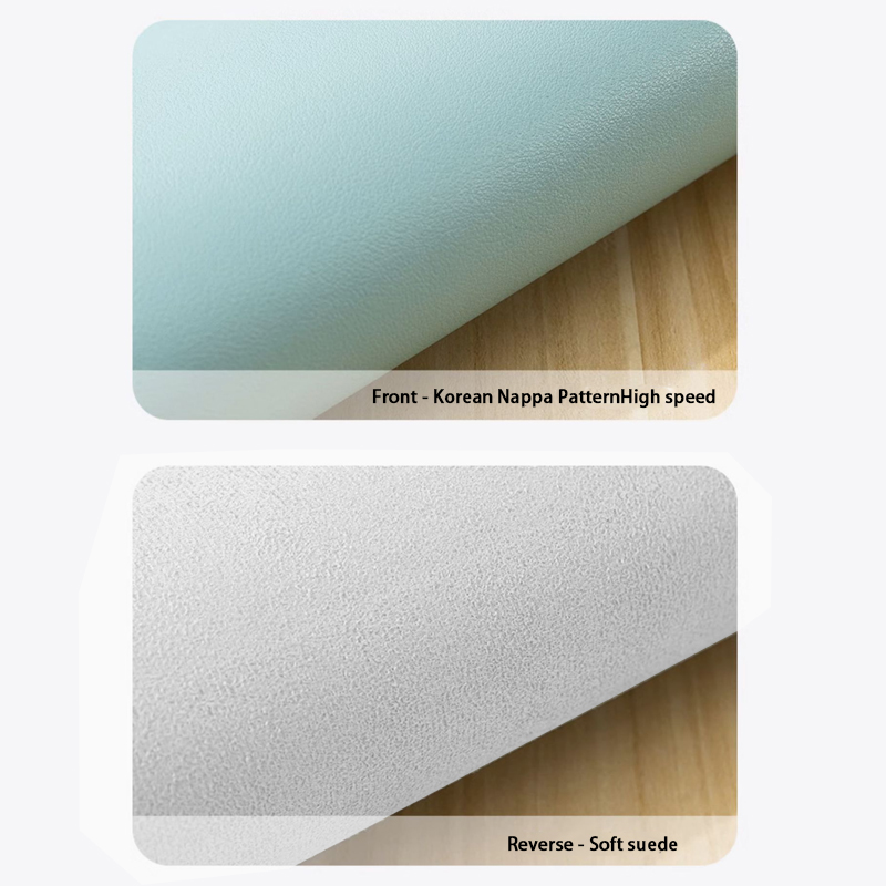 Small PU mouse pad Non-Slip Ga - Desk Mat Leather ulasan dan harga