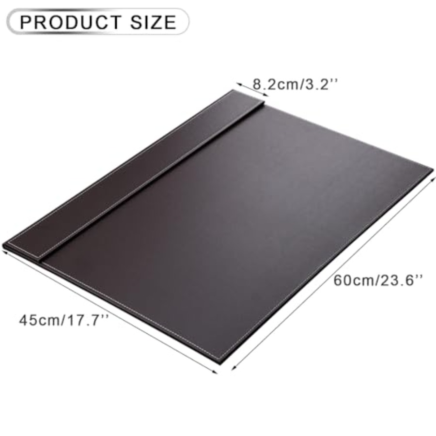 Ultra-Smooth PU Leather Desk P - Desk Mat Leather ulasan dan harga