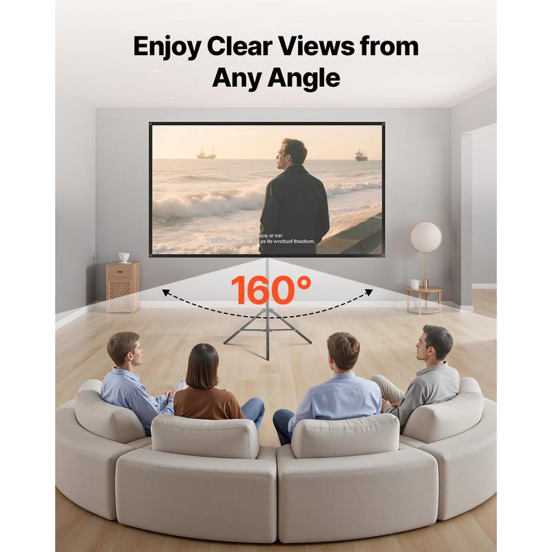 Tripod Projection Display 80 I - Home Office With View ulasan dan harga