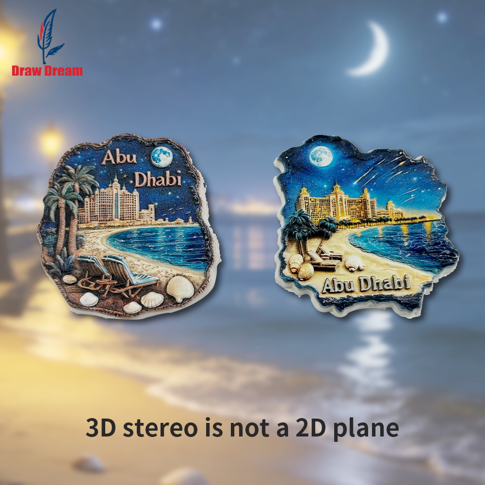 1Pc Dubai Creative 3D Refriger - Home Office Dubai ulasan dan harga