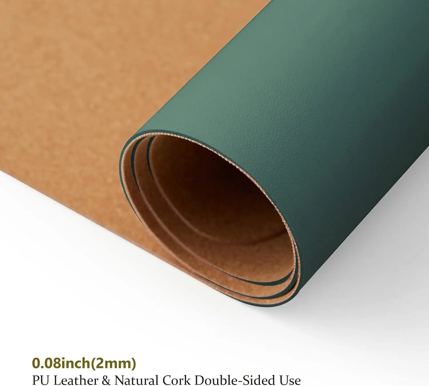 Cork Desk Mat Dual-Sided Desk  - Desk Mat Leather ulasan dan harga