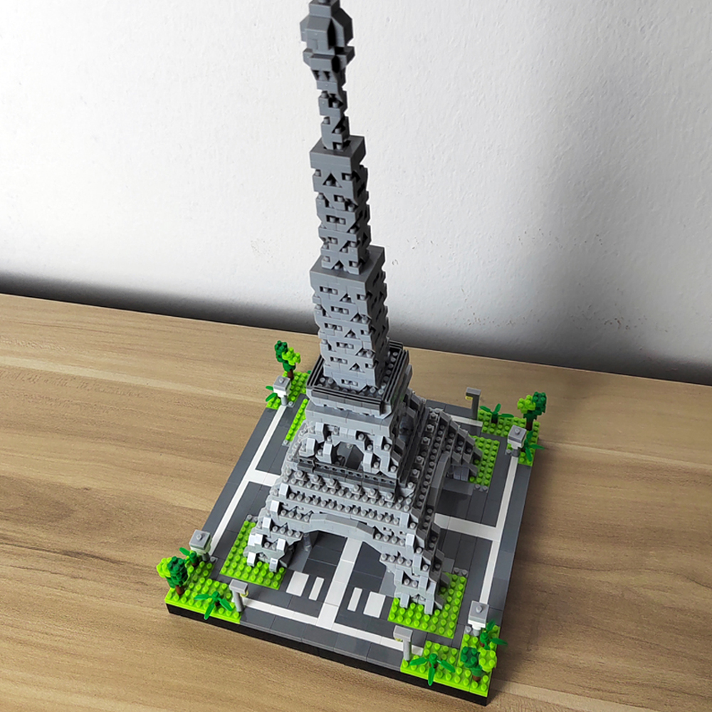3D Dubai City Skyline Eiffel T - Home Office Dubai ulasan dan harga