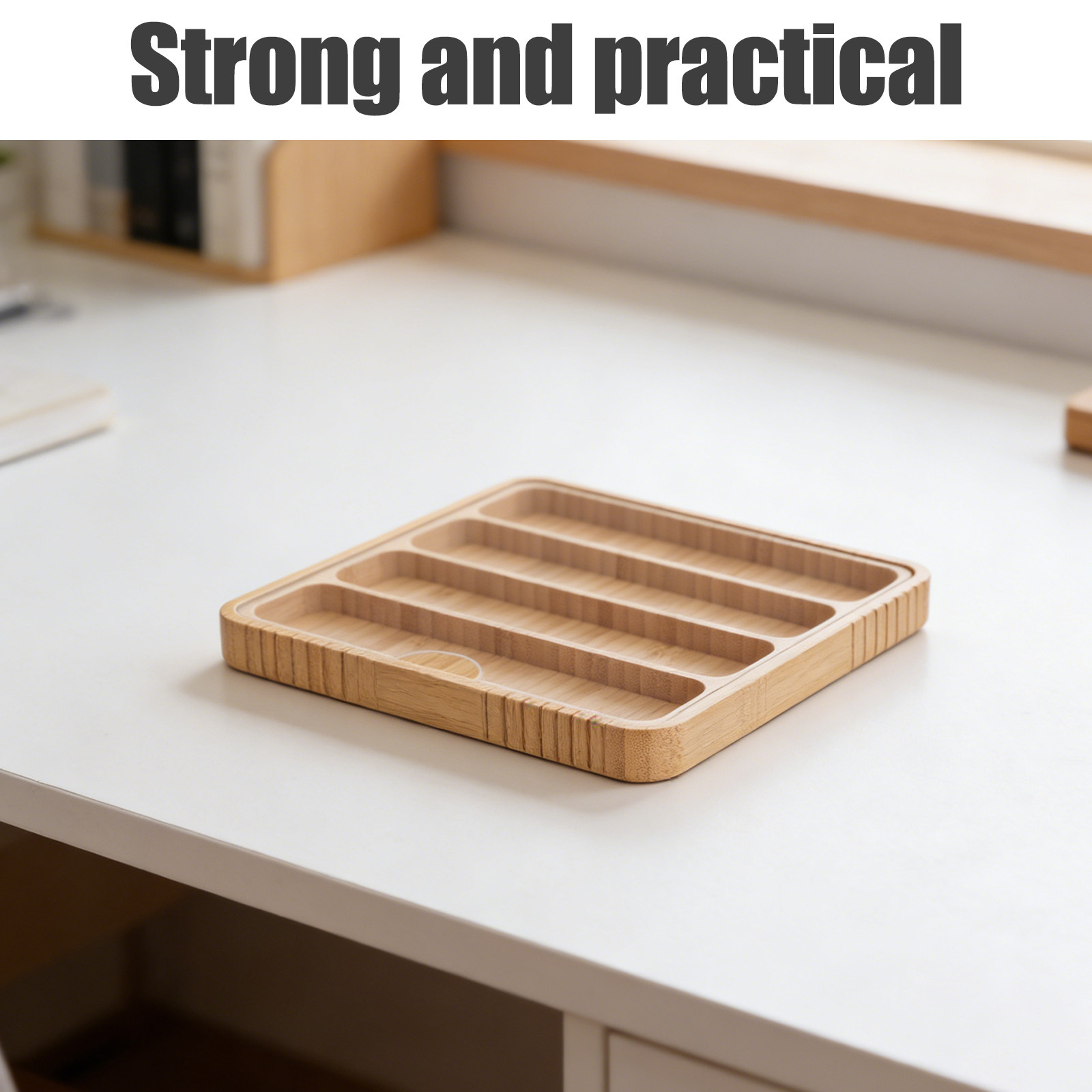 Bamboo Watch Band Storage Box  - Home Office Minimalist ulasan dan harga