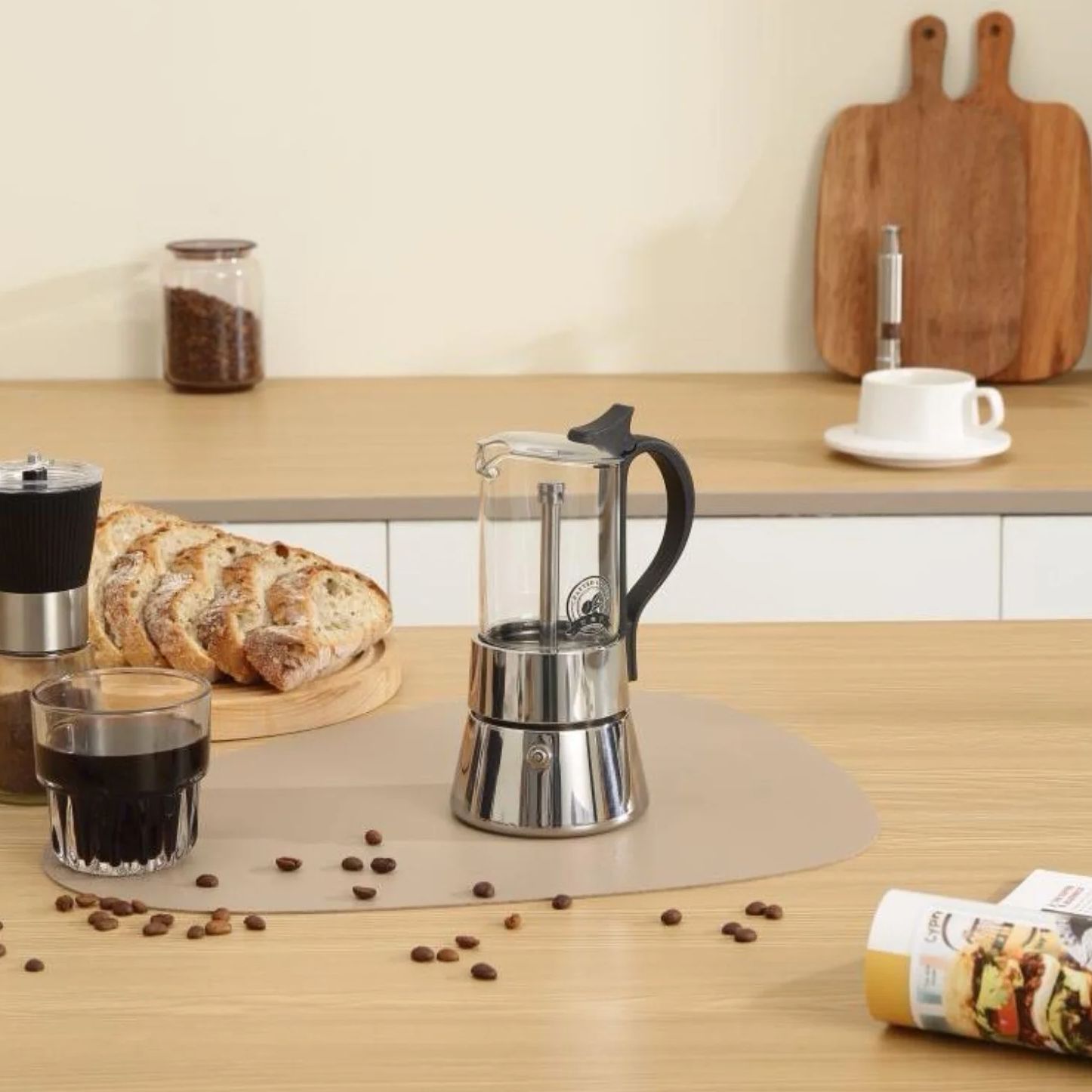 4cups See-Through Moka Pot: Hi - Home Office Moka ulasan dan harga