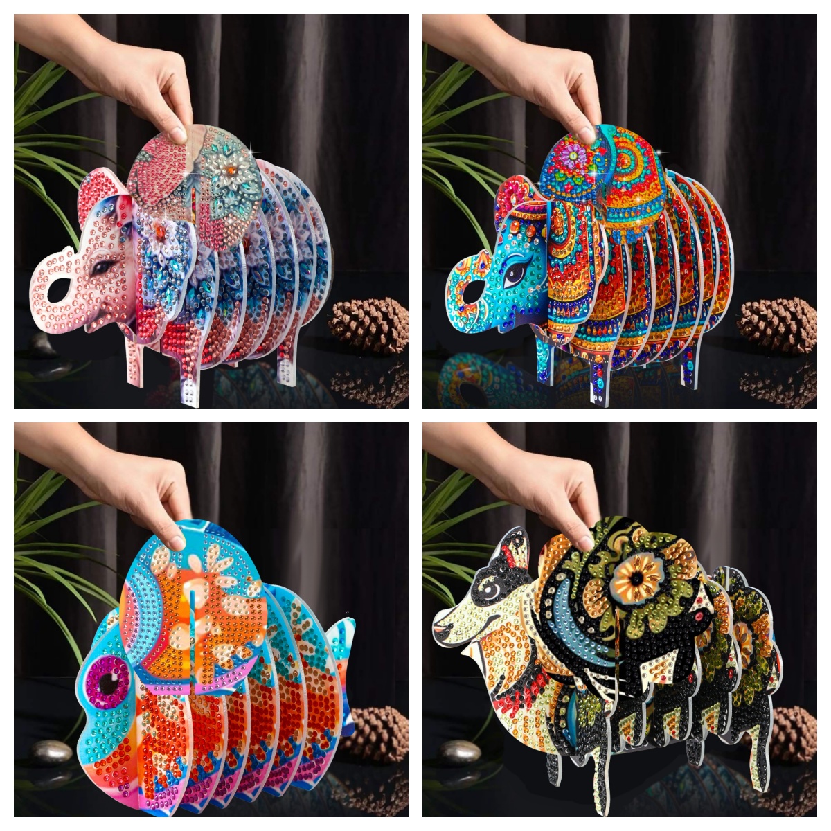 1-Piece Diamond Painting kit c - Home Office Bagas ulasan dan harga