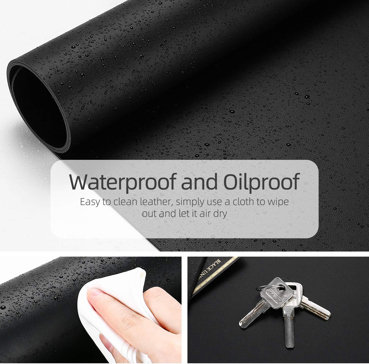 Dual-Sided Desk Pad Protector, - Desk Mat Leather ulasan dan harga