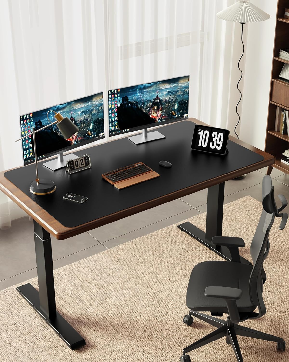 Large PU Leather Desk Mat 35.4 - Desk Mat Leather ulasan dan harga