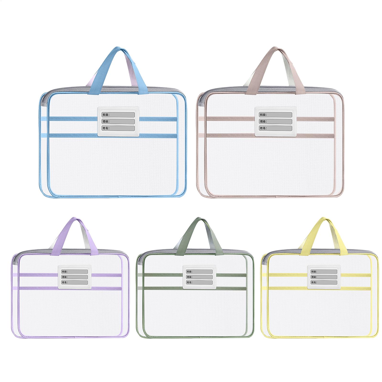 Mesh Zipper Pouch with Handle  - Home Office Bagas ulasan dan harga