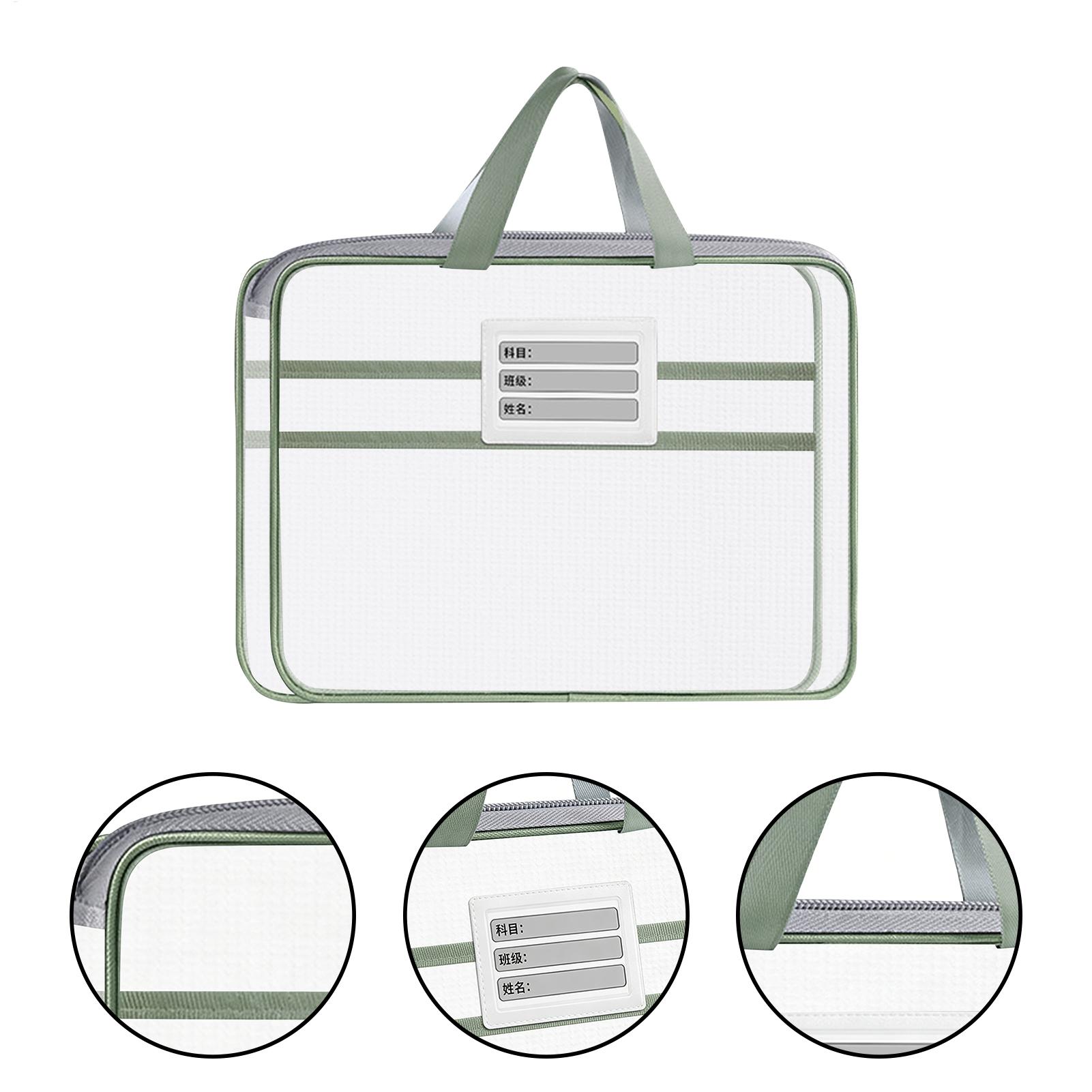 Mesh Zipper Pouch with Handle  - Home Office Bagas ulasan dan harga