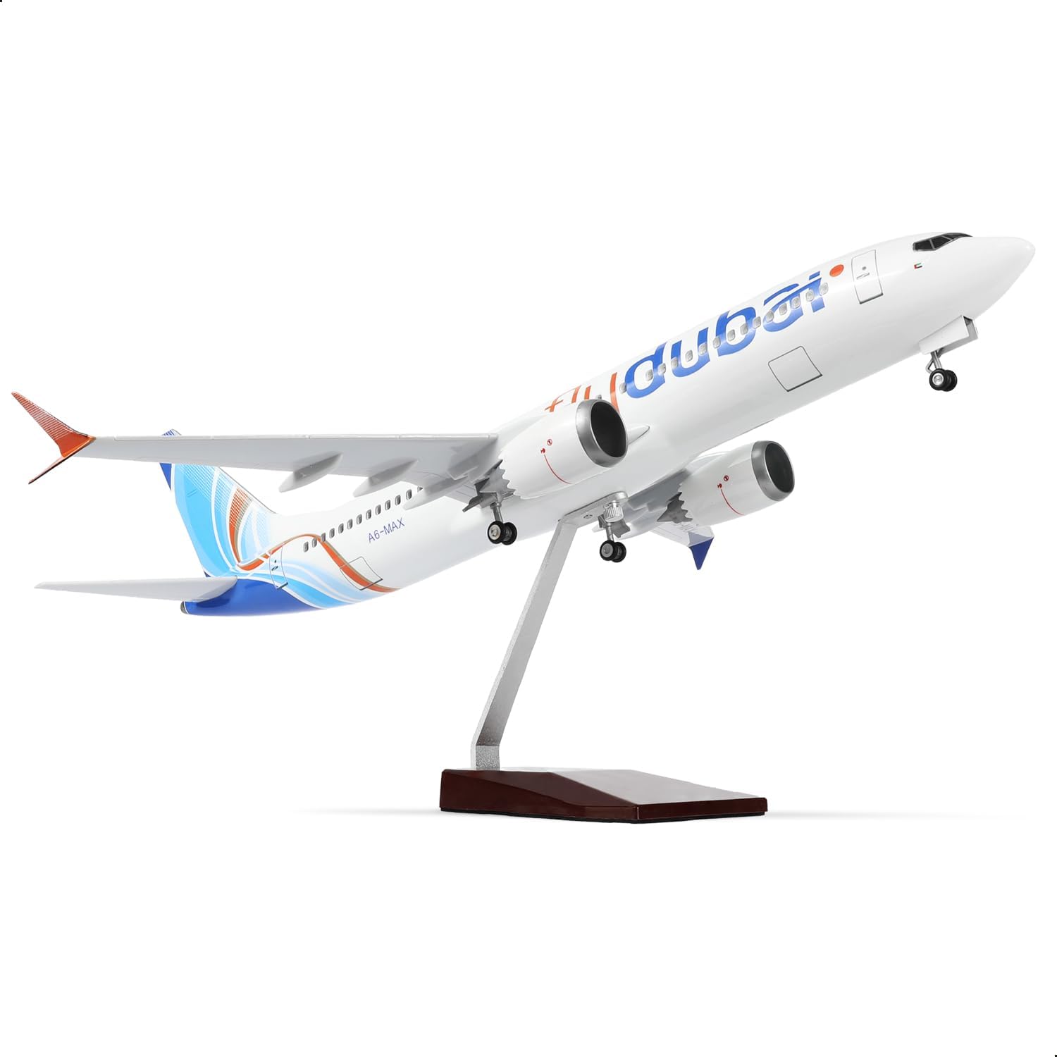 1/85 Scale Dubai B737 Diecast  - Home Office Dubai ulasan dan harga