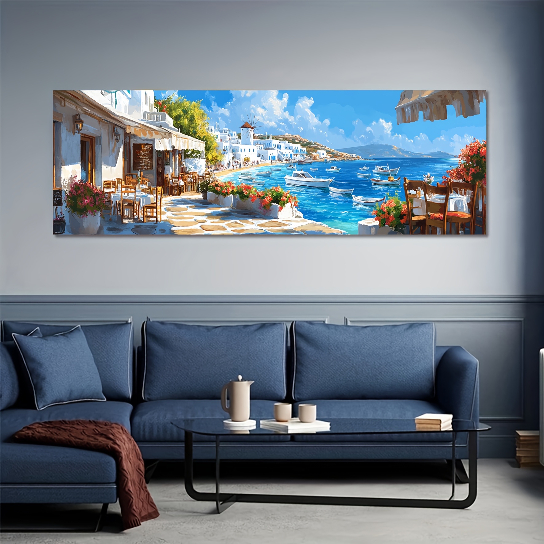 A Spacious Cafe in Mykonos Fea - Home Office With View ulasan dan harga