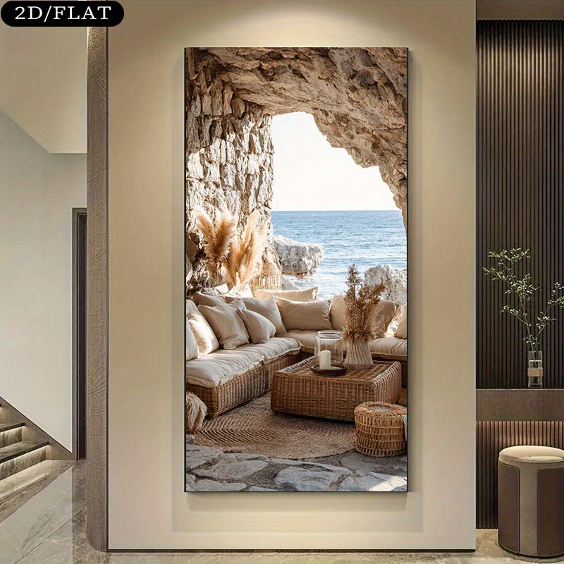 Extra Large Coastal Beach Cave - Home Office With View ulasan dan harga