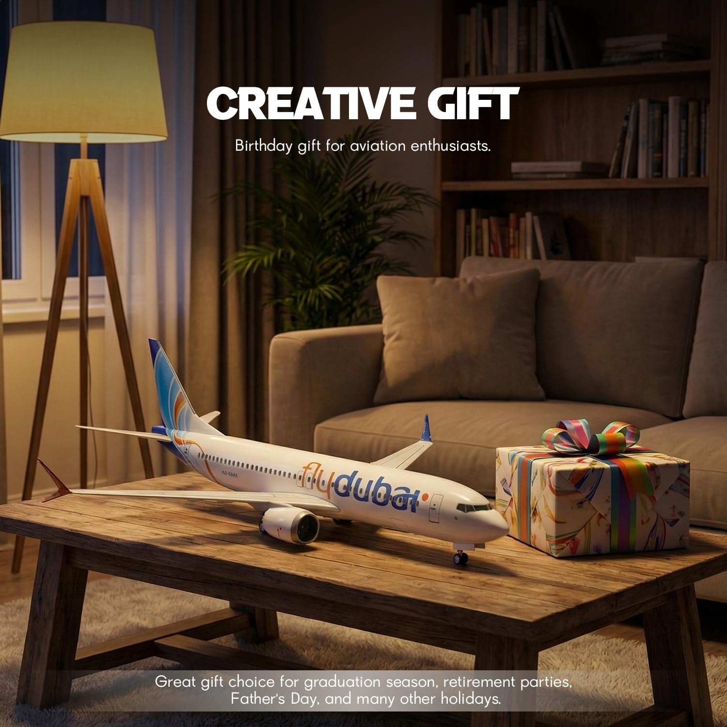 1/85 Scale Dubai B737 Resin Di - Home Office Dubai ulasan dan harga